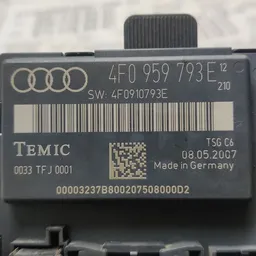 Блок комфорту Audi A6 C6 (04-11) 2.0 TDI пер. пр. 4f0959793e фото 3