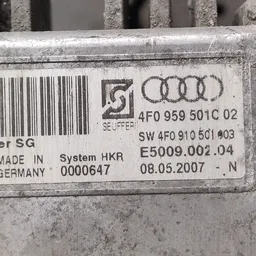 Вентилятор радіатора Audi A6 C6 04-11 2.0 TDI OEM 4f0959501c фото 4