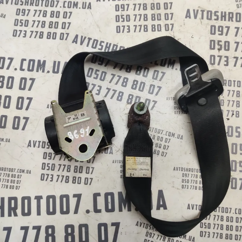 Ремінь безпеки Mazda 3 BK (03-09) передній правий 603157300a