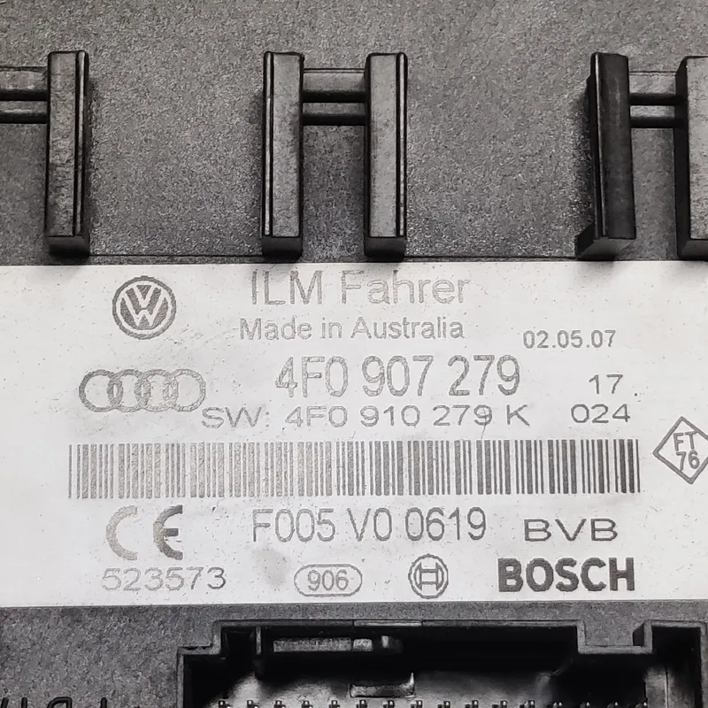 Блок комфорту Audi A6 C6 (04-11) 2.0 TDI OEM 4F0907279