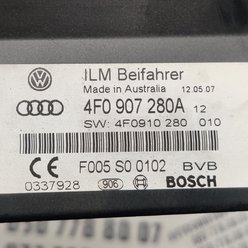 Блок керування Audi A6 C6 (04-11) 2.0 TDI OEM 4f0907280a