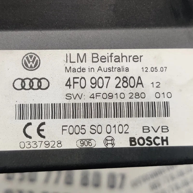 Блок керування Audi A6 C6 (04-11) 2.0 TDI OEM 4f0907280a