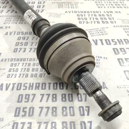 Привід VW Bora (98-05) 1.9 TDI перед. правий OEM 1j0407272gd фото 2