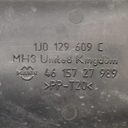 Патрубок повітряний VW Bora (98-05) 1.9 TDI OEM 1j0129609c фото 3