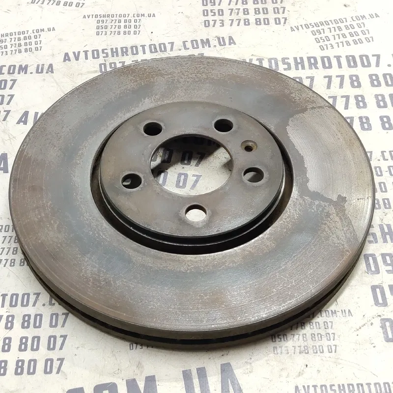 Гальмівний диск Volkswagen Bora (98-05) 1.9 TDI передній