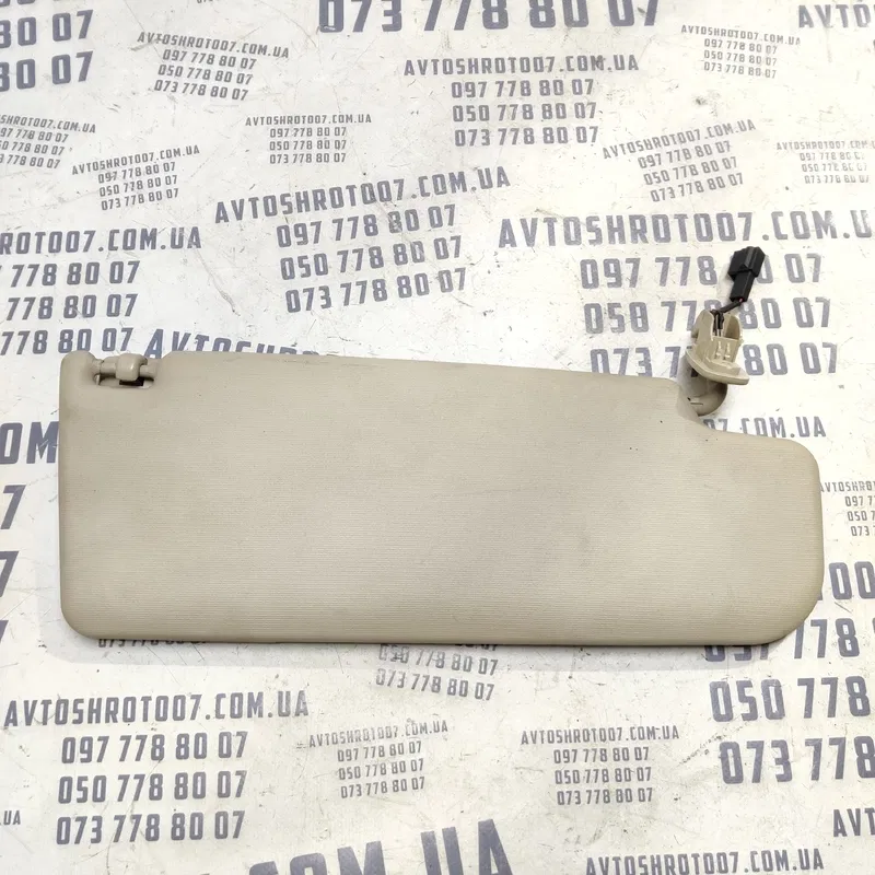 Сонцезахисник VW Bora (98-05) 1.9 TDI лівий OEM 3b0857551r