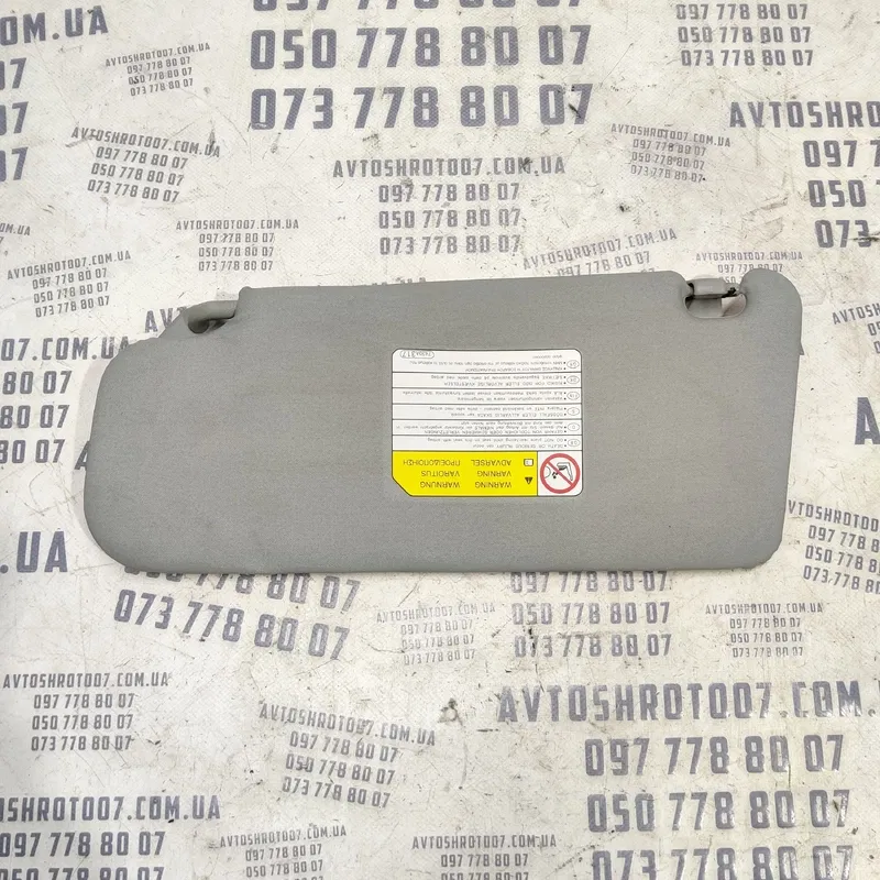 Сонцезахисник Mitsubishi Outlander XL (06-12) 2.0 D права