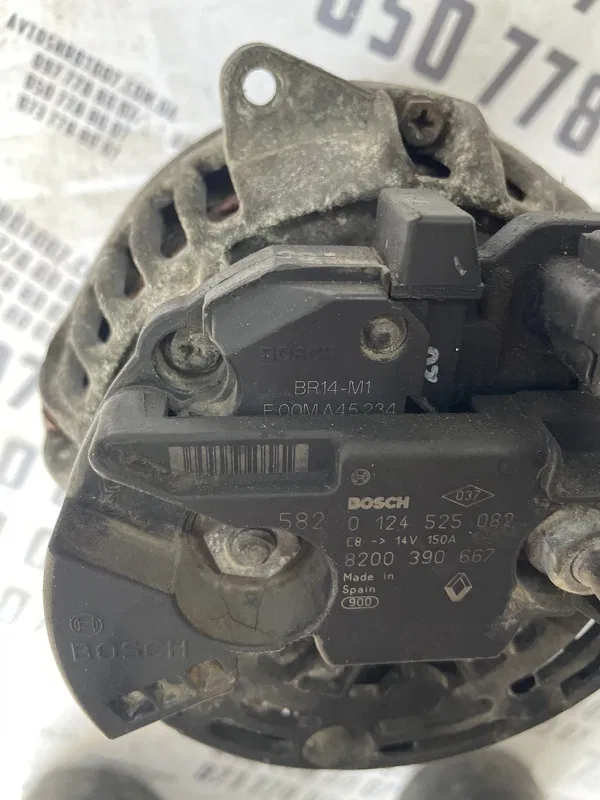 Генератор Nissan Qashqai J10 (06-13) 1.5 dCi OEM 124525082