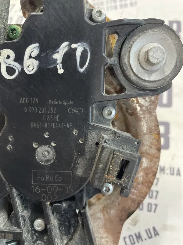 Мотор склоочисника Ford Fiesta 6 08-17 задній 8a61a17k441ae