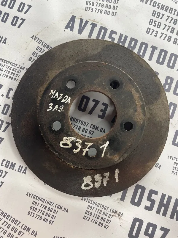 Гальмівний диск Mazda 3 BK (03-09) задній OEM 3A653T7
