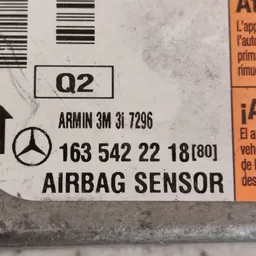 Блок управління SRS Mercedes ML W163 (97-05) OEM 1635422218 фото 5