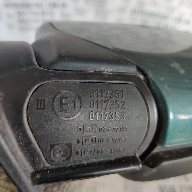 Дзеркало ліве BMW 316 E36 (90-00) 1.6i OEM 117352