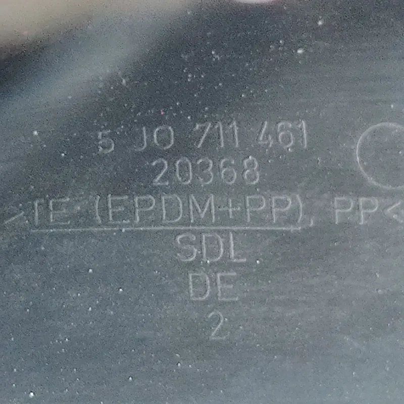 Ричаг ручного тормозу Skoda Fabia 2 (07-14) OEM 5j0711461