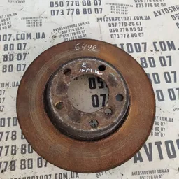 Гальмівний диск BMW 320 E46 (98-05) передній OEM 6492A2