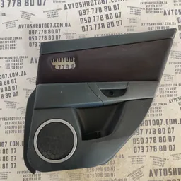 Карта дверна Mazda 3 BK (03-09) задня права OEM bp4k5281d