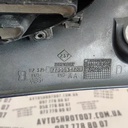 Накладка салону Renault Scenic 1 права OEM 7700834201 фото 4