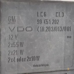 Реле фар Opel Vectra B (95-02) OEM 90451202 фото 3