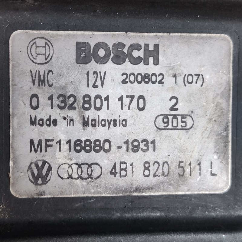 Двигун заслінки пічки Audi A6 C5 (97-04) OEM 4B1820511L