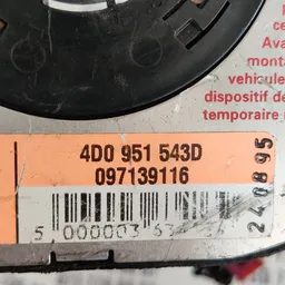Шлейф підрульовий Audi A4 B5 (94-01) OEM 4D0951543D фото 3
