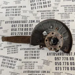 Цапфа Audi Q7 4L (05-15) 3.6 Бенз перед ліва OEM 7LC407257A фото 2