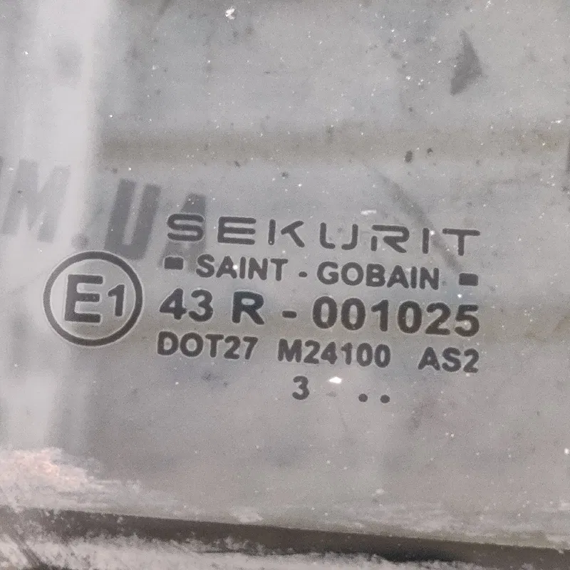 Скло дверей Jaguar X-Type (01-09) 2.1 зад. праве 1x43n29750a
