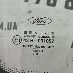 Кузовне скло Ford Focus MK1 (98-04) ліве заднє OEM 43R001057 фото 3