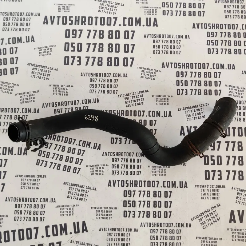 Патрубок інтеркулера VW Sharan 1A (95-10) верхній 7M0145957C