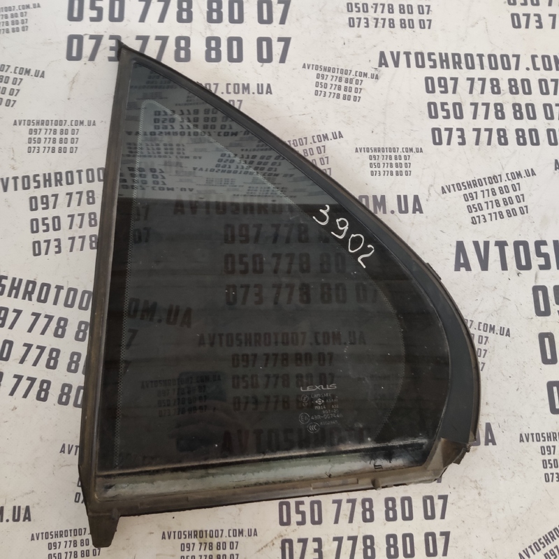 Скло дверей Lexus LS 430 (00-06) задня ліва OEM 43r007446