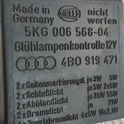 Реле фар Audi A8 D2 (94-02) OEM 4B0919471 фото 3
