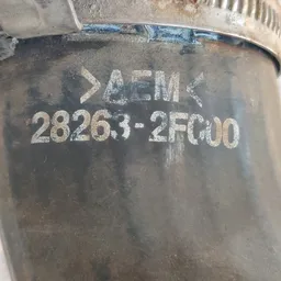 Патрубок інтеркулера Kia Sorento 2 (09-15) OEM 282632f000 фото 3