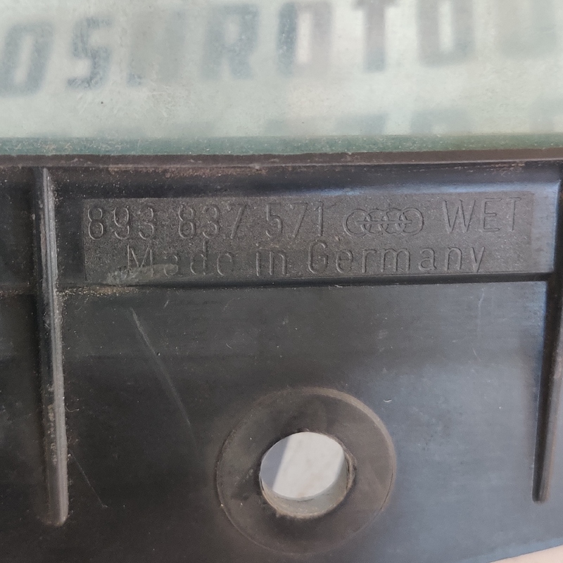 Скло дверей Audi 80 B3 (86-91) задня ліва OEM 893837571