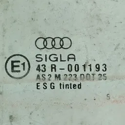 Скло дверей Audi 80 B3 (86-91) переднє ліве OEM 43r001193 фото 3