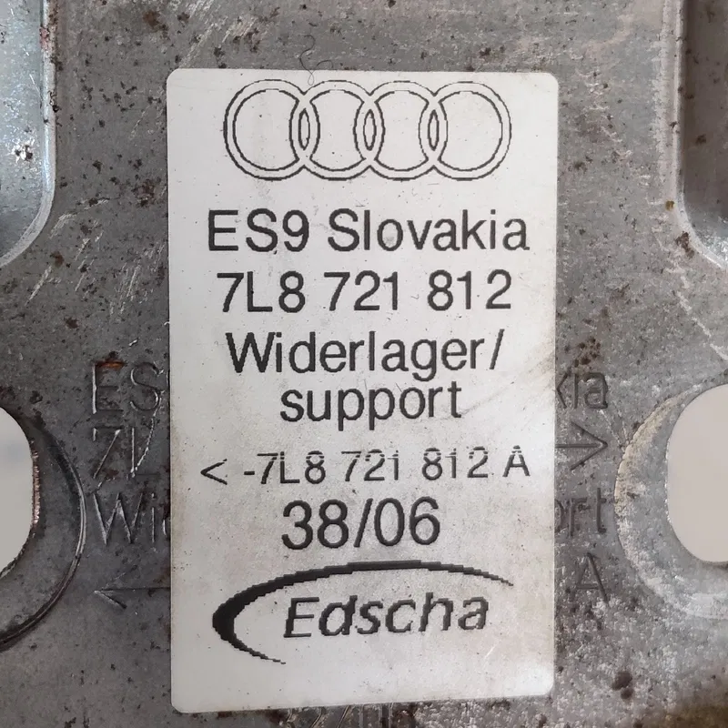 Кронштейн педалі тормоза Audi Q7 4L 05-15 3.6 OEM 7L8721812