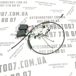 Замок дверей Peugeot 807 (02-14) 2.2 HDI задній лівий