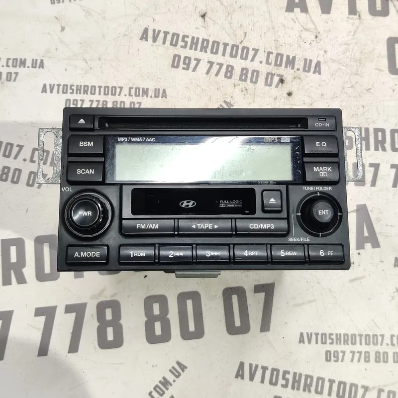 Магнітола Hyundai Elantra 3 00-06 1.6 Бензин OEM 961802e201