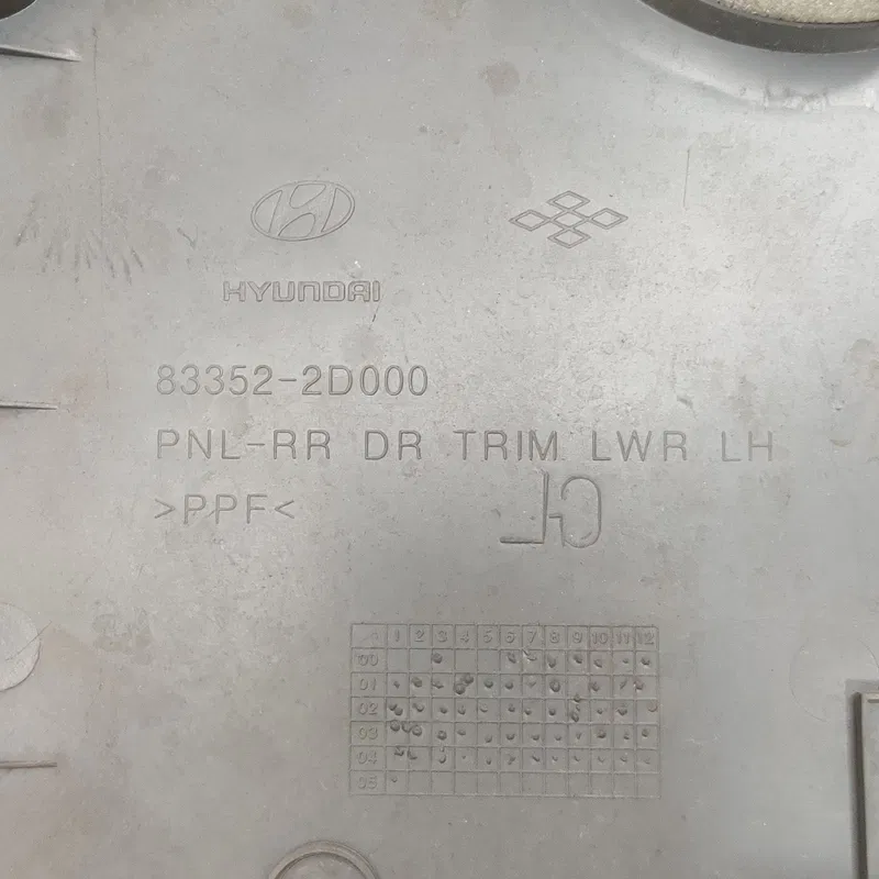 Карта дверна зад ліва Hyundai Elantra 3 1.6 00-06 833522d000