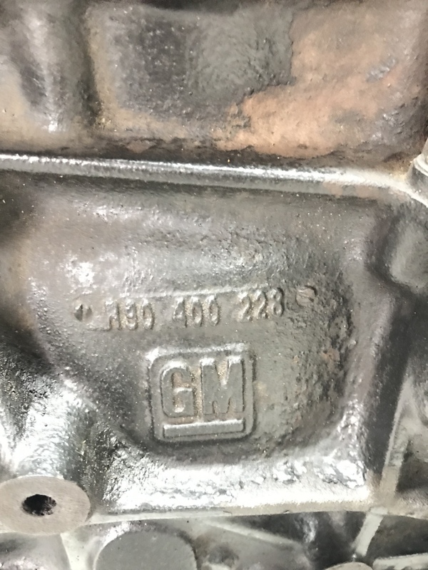 Блок двигуна Chevrolet Tacuma (00-08) 2.0 Бензин X20SED