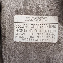 Компресор кондиціонера Toyota Auris (06-12) 1.6 ge4472601494 фото 5