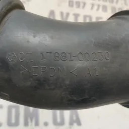 Патрубок повітряний Toyota Auris (06-12) 1.6 OEM 178810d230 фото 4