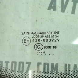 Скло кузовне Peugeot 307 (01-08) 1.4 Бензин заднє ліве фото 3