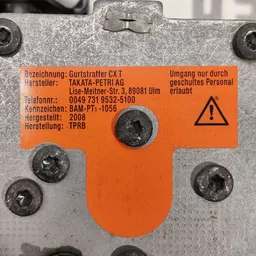 Ремінь безпеки Toyota Auris 06-12 1.6 Бензин лів. 7322002120 фото 3