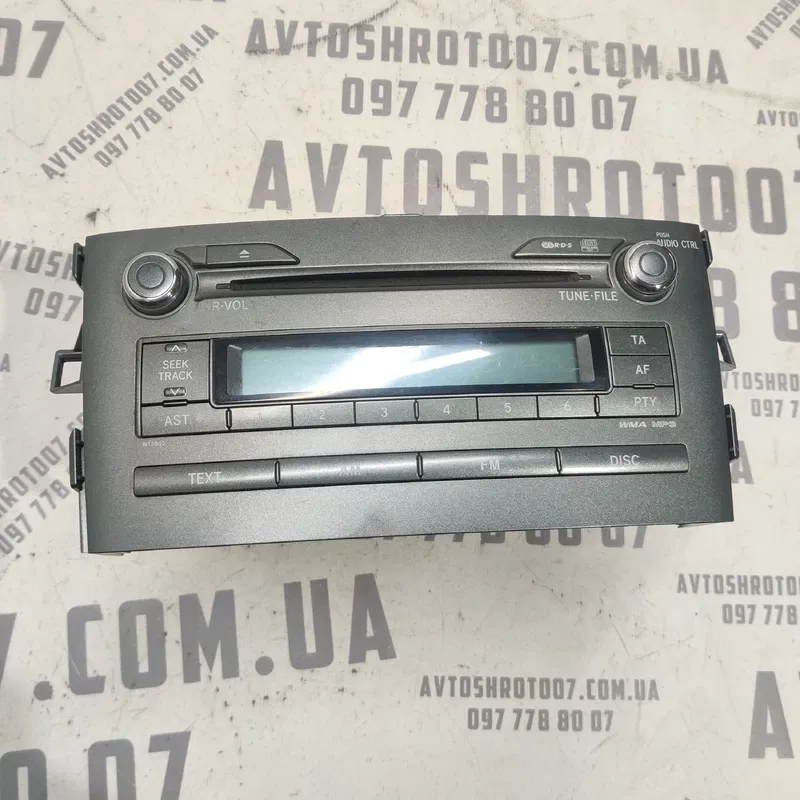 Магнітола Toyota Auris (06-12) 1.6 Бензин