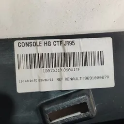 Консоль центральна Renault Grand Scenic 3 (09-16) 1.6 диз фото 3