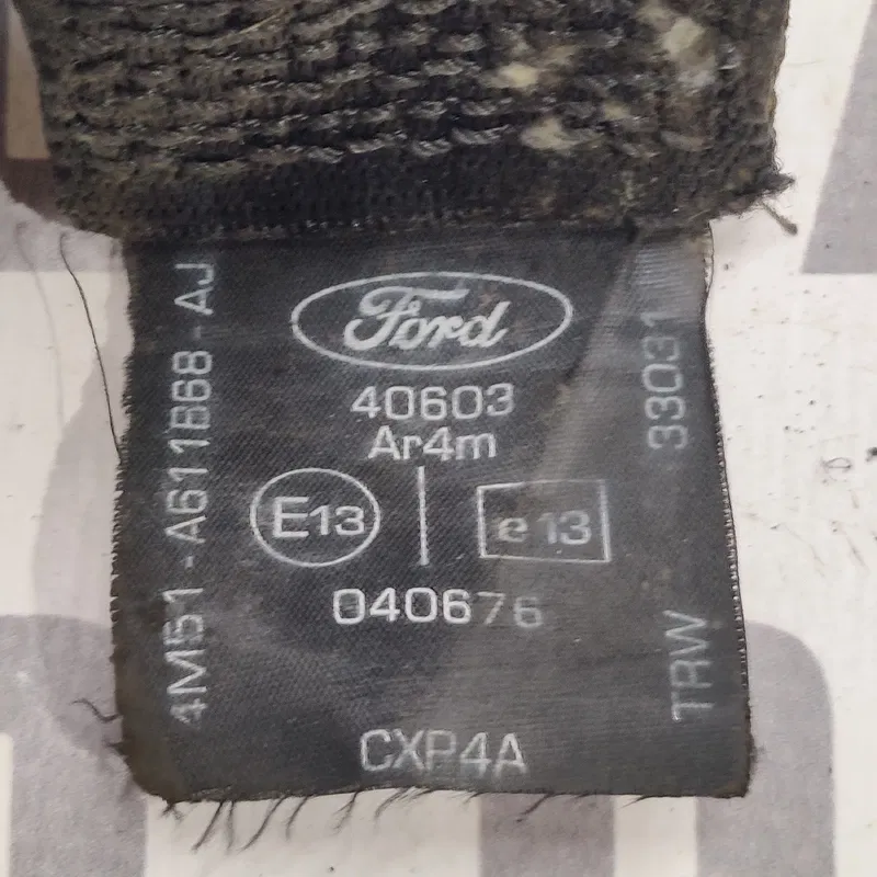 Ремінь безпеки задній правий Ford Focus MK2 (04-11) 1.6D