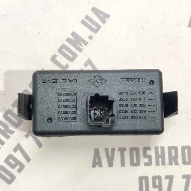 Кнопка аварійки Renault Grand Scenic 3 (09-16) 1.6 дизель