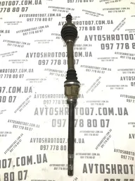 Привід передній правий Peugeot 407 (04-11) 2.0D