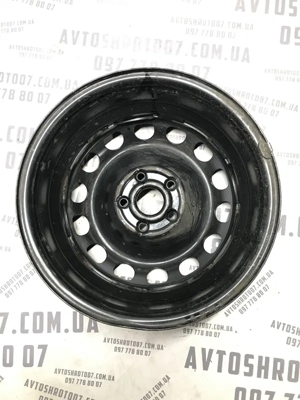 Диск сталевий R16 VW Passat B5+ (00-05) 1.9D 3B0601027F