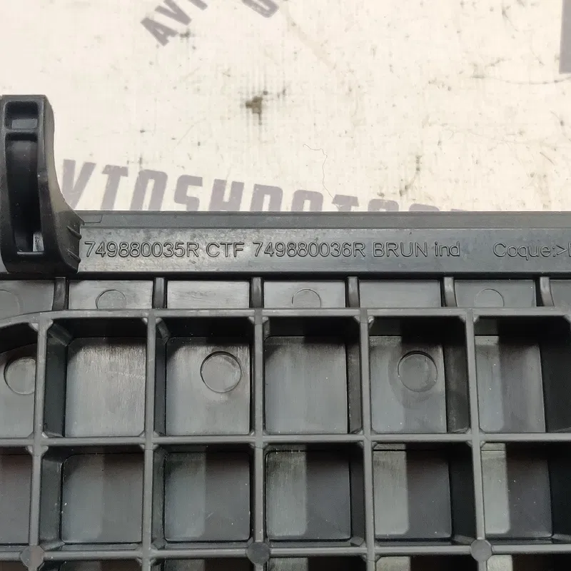 Накладка салону Renault Grand Scenic 3 (09-16) 1.6D зад ниж