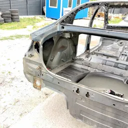 Четверть задня ліва Peugeot 407 (04-11) 2.0D фото 3