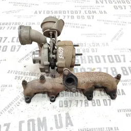 Турбіна Volkswagen Bora (98-05) 1.9 TDI OEM 038253016F фото 2